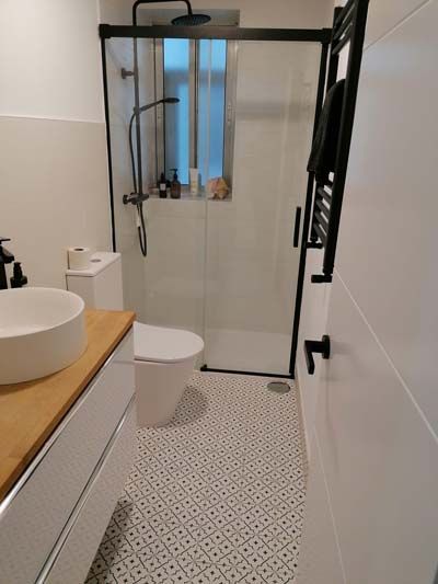 Ejemplo de cuarto de baño finalizado